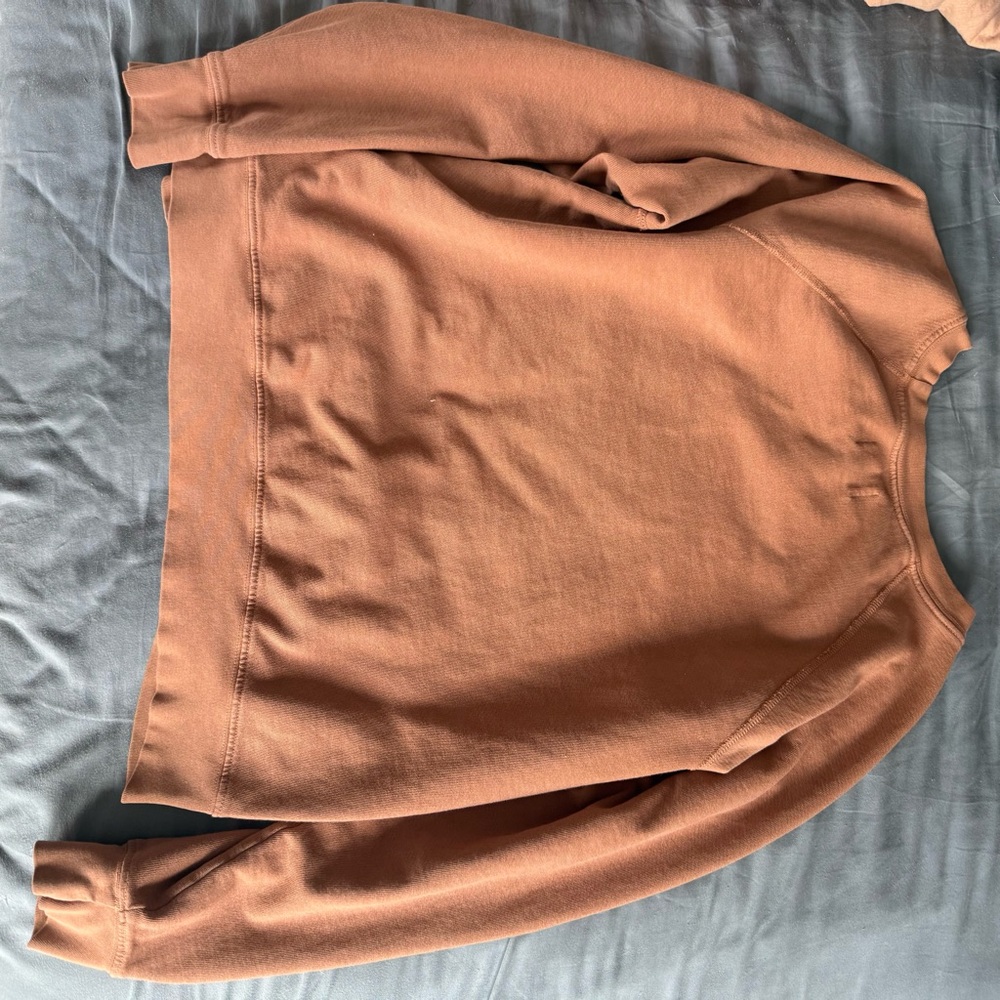 MATE The Label SET: organic terry raglan sweatshirt & jogger sweatpants, Sedona - Picture 11 of 12